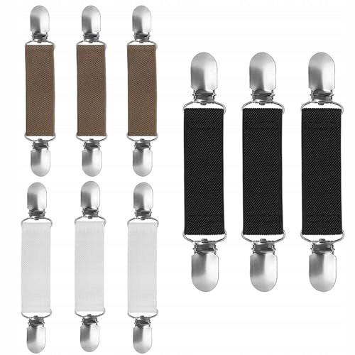 CLOTHES CLIPS FLEXIBLE MULTIFUNCTIONAL CINCH 9 PCS METAL Brand no brand