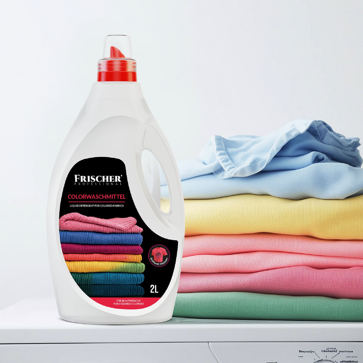 CLOTHES COLOR WASHING LIQUID EFFECTIVE STAIN REMOVAL COLOR PROTECTION 2L Packaging status original