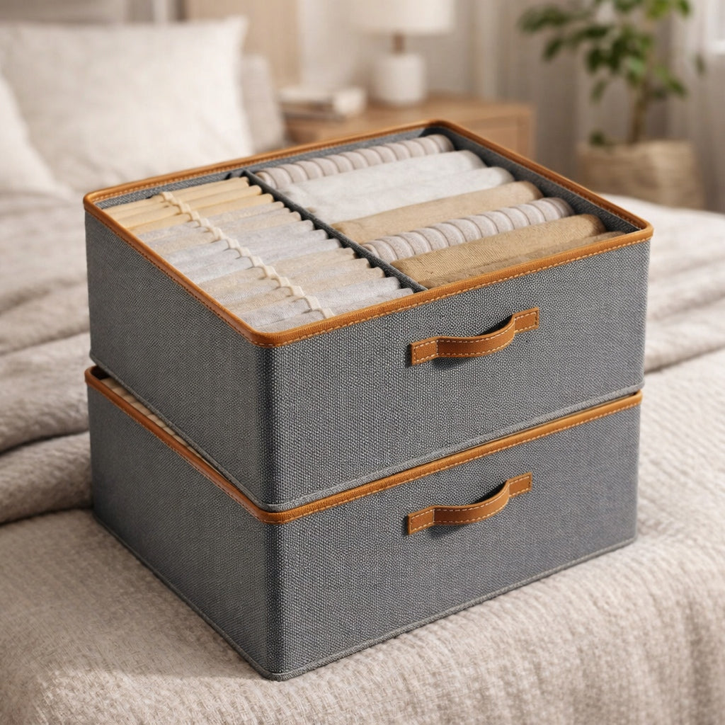CLOTHES ORGANIZER BEDDING FOR DRAWER CLOSET BOX CLOTHING CONTAINER Manufacturer code ORGANIZER DO SZAFY NA UBRANIA