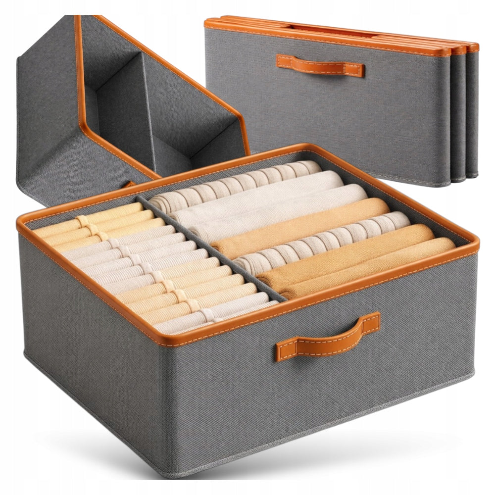 CLOTHES ORGANIZER BEDDING FOR DRAWER CLOSET BOX CLOTHING CONTAINER