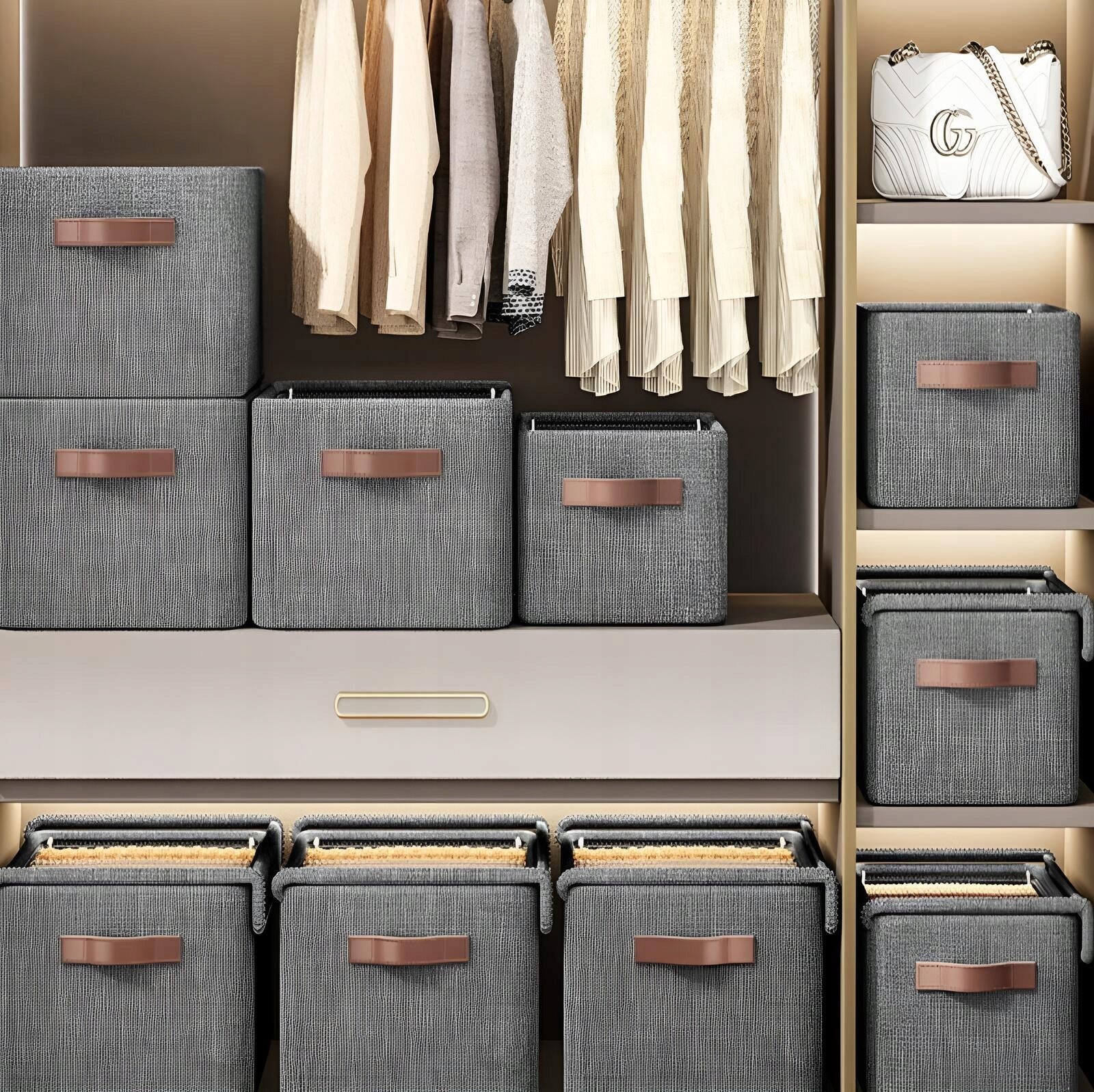 CLOTHES ORGANIZER CLOSED UNDERWEAR TROUSERS FOR CLOSET DRAWER XXL LARGE Kind wardrobe organizer