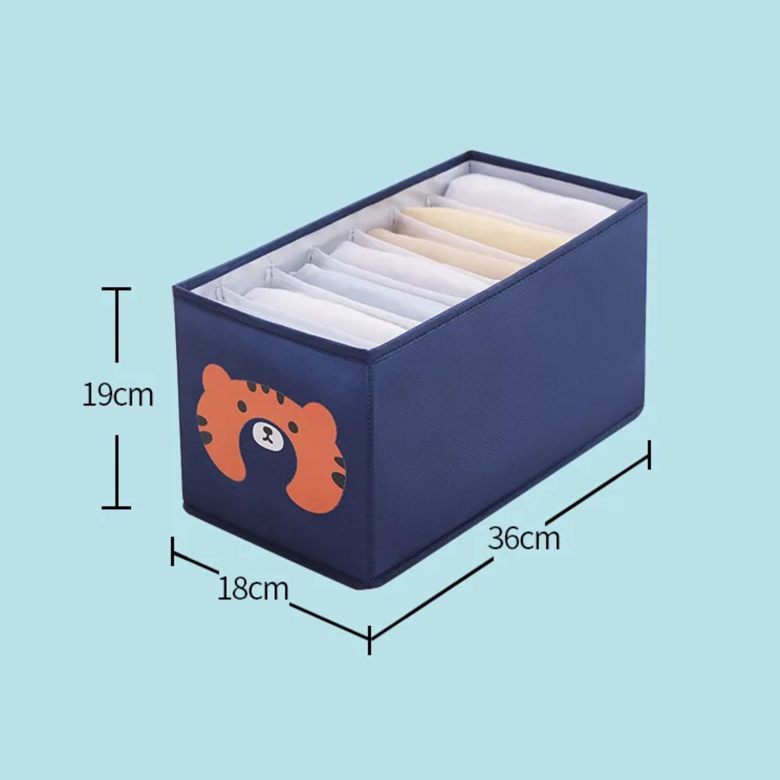 CLOTHES ORGANIZER FOR CLOSET DRAWER TIGER SEPARATOR FOR BABY S Packaging status original