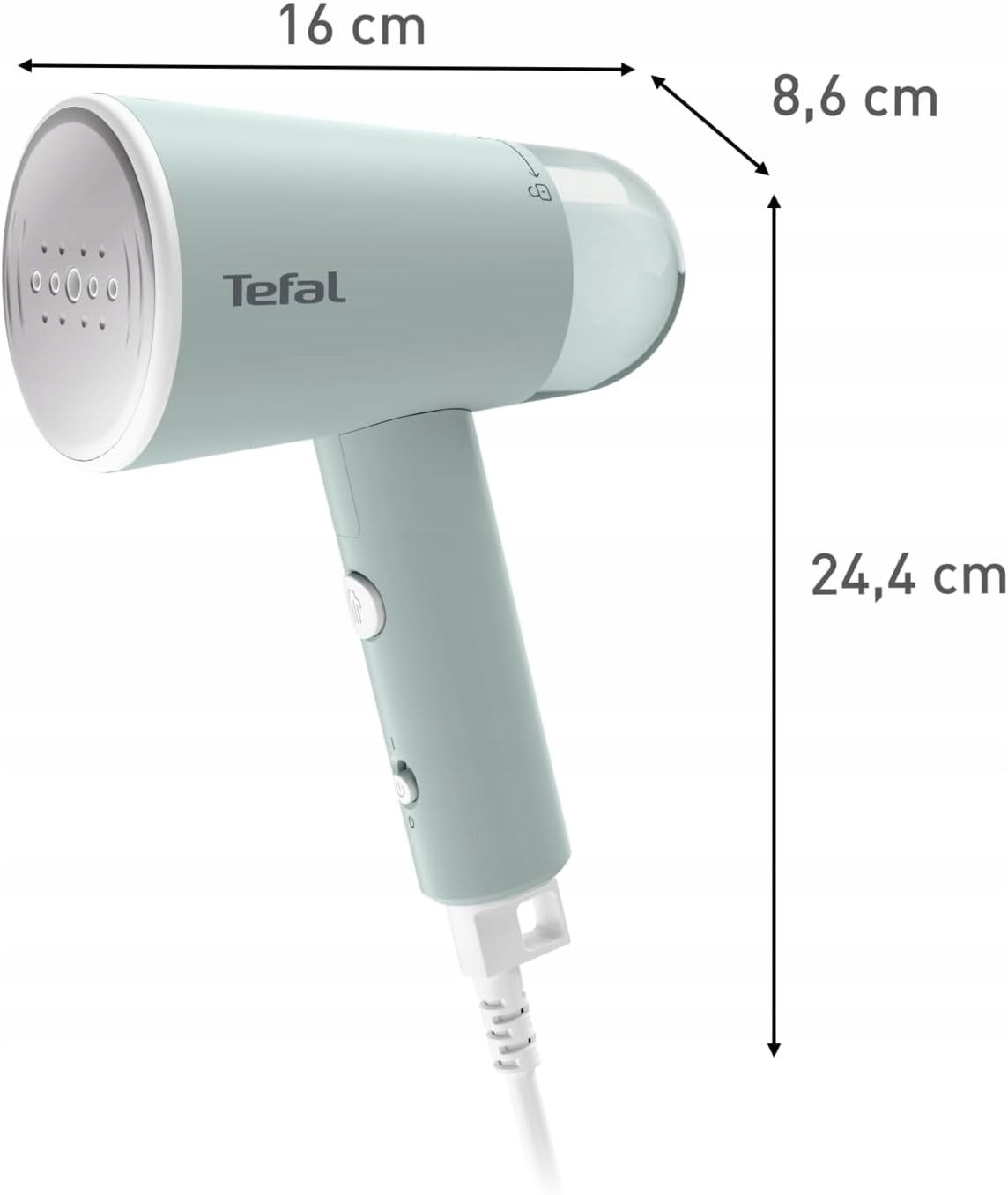 CLOTHES STEAMER 1200W TRAVEL FOLDING 25S HEATING 70ML Brand no brand