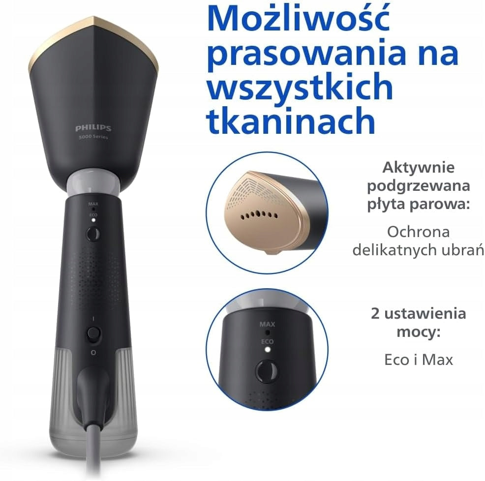 CLOTHES STEAMER 1400W ADJUSTABLE HEAD 35S HEATING 220ML Model 3606236033743