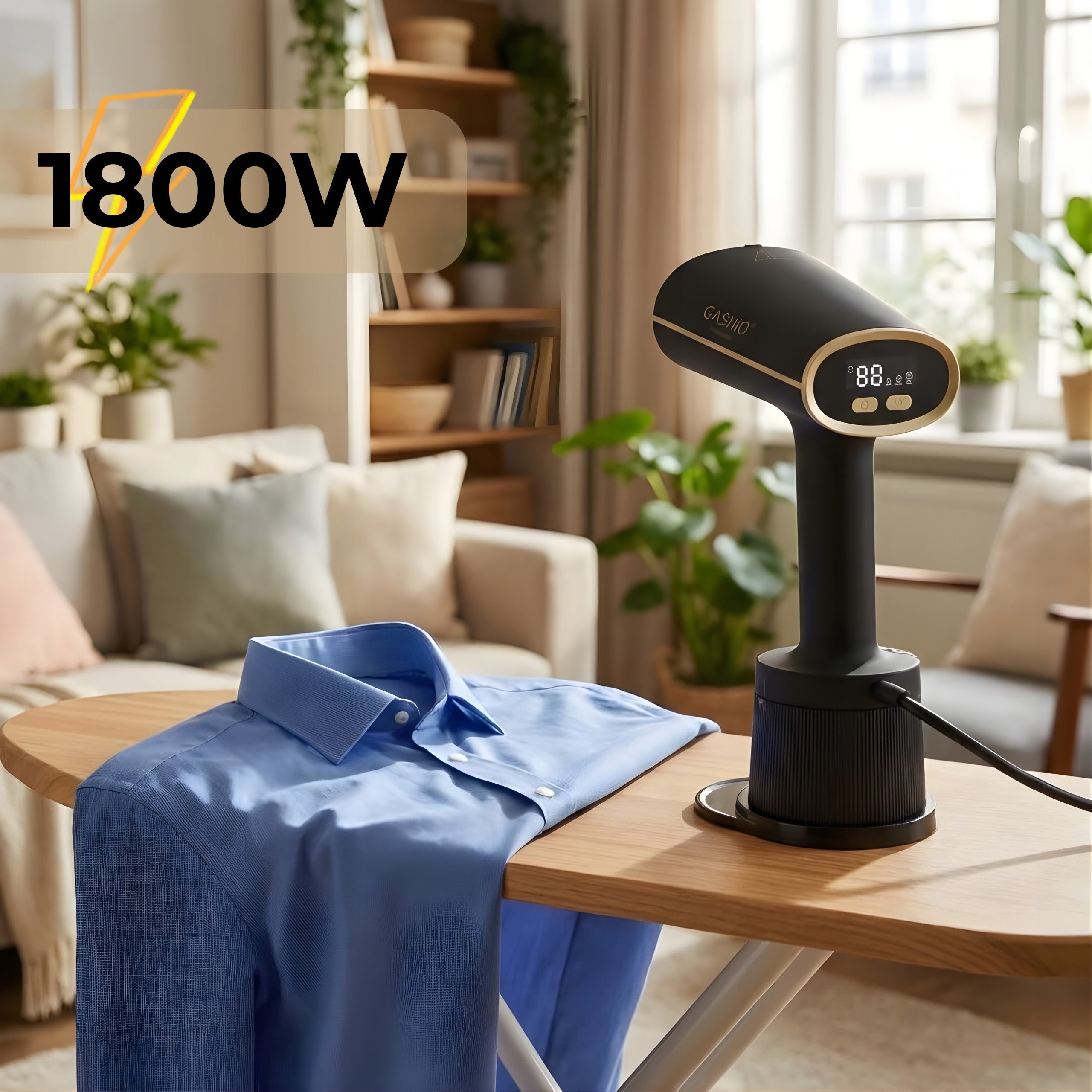 CLOTHES STEAMER 2IN1 STEAM IRON HAND STEAMER FOR CLOTHES 1800W G1 Packaging status original