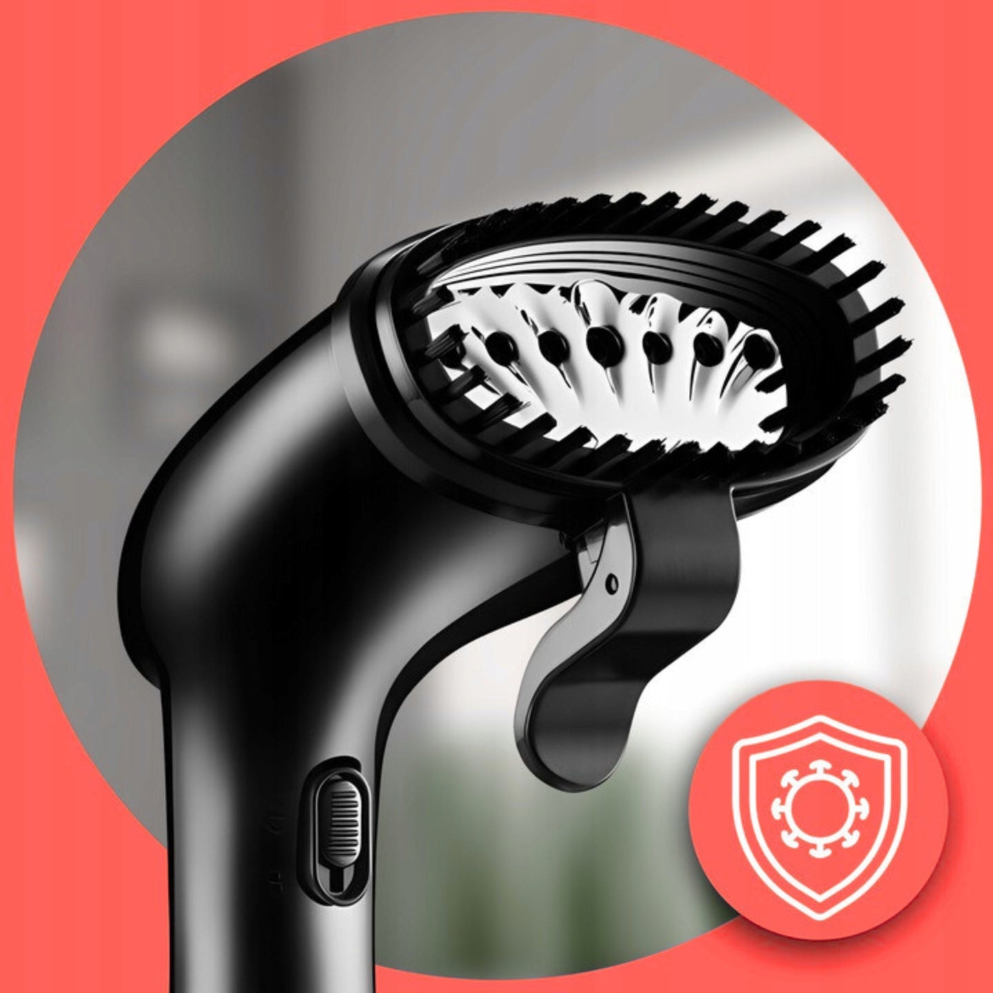 CLOTHES STEAMER HANDHELD STEAM IRON STEAM ADJUSTMENT HIGH POWER 1500W Manufacturer code PAROWNICA