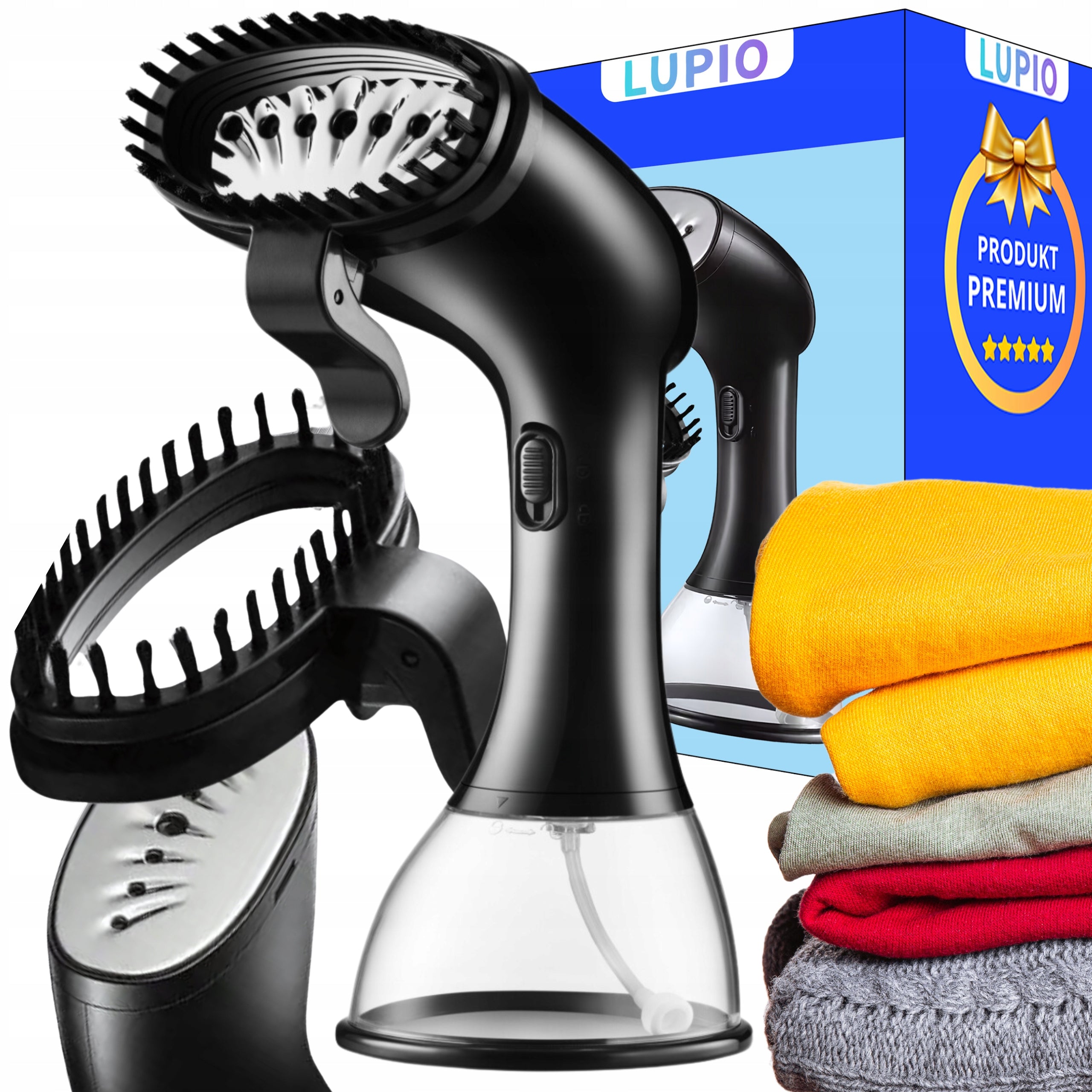 CLOTHES STEAMER MANUAL STEAMER 2000W STEAM ADJUSTMENT HY128
