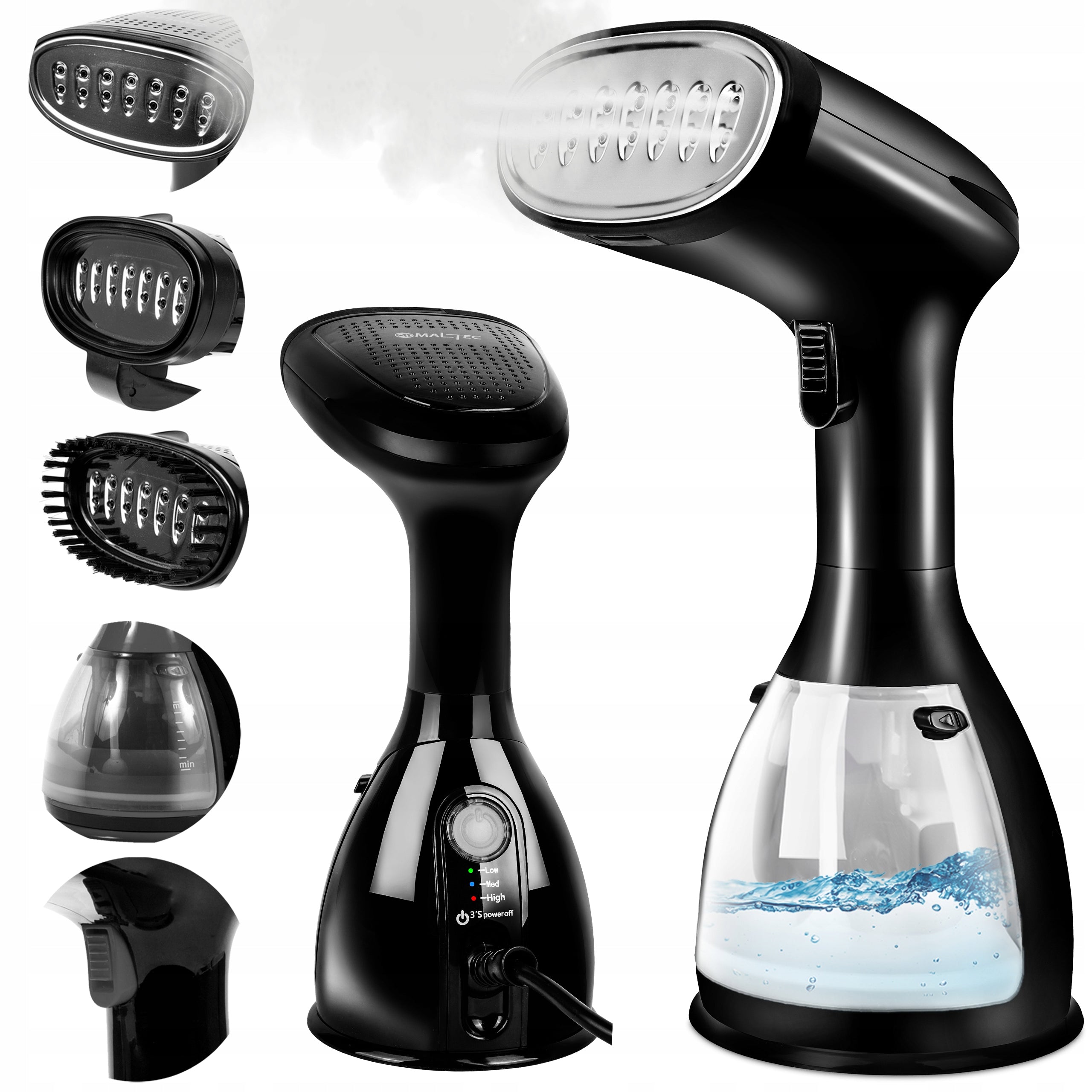 CLOTHES STEAMER SET ACCESSORIES CLIP 7in1