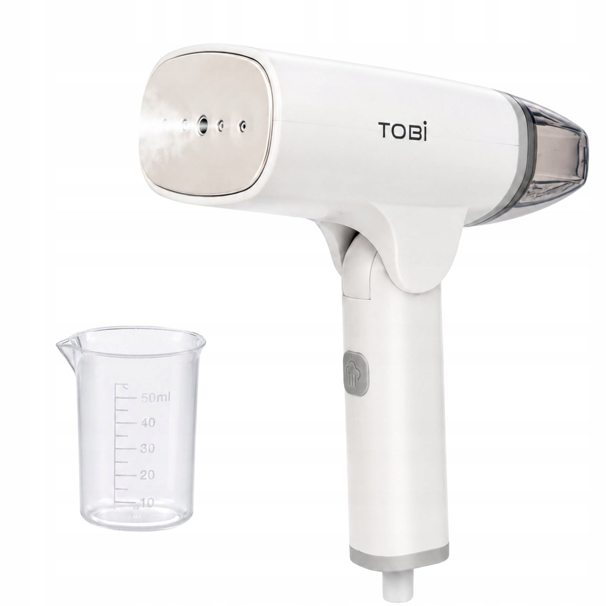 CLOTHES STEAMER STEAM IRON HANDHELD STEAMER 1500W FOLDING Brand Tobi