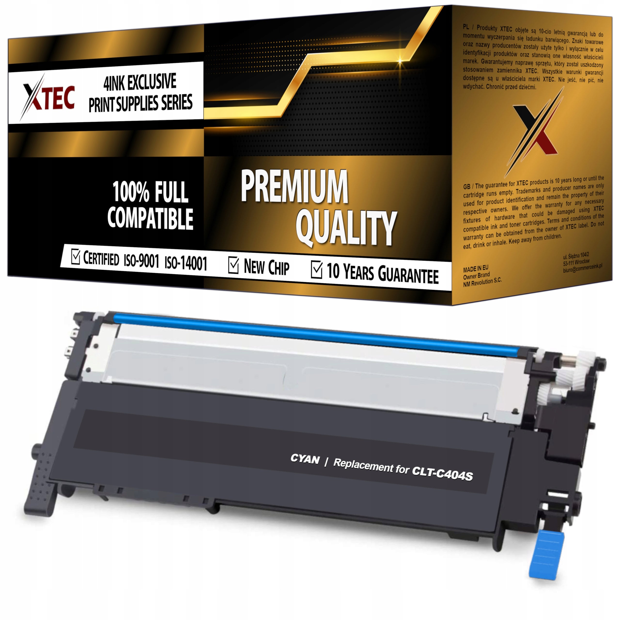 CLT-404S XL TONER CARTRIDGES FOR SAMSUNG XPRESS C430 C430W C480 C480W C480FW Manufacturer code DO SAMSUNG C430 C430W C480 C480W C480FW