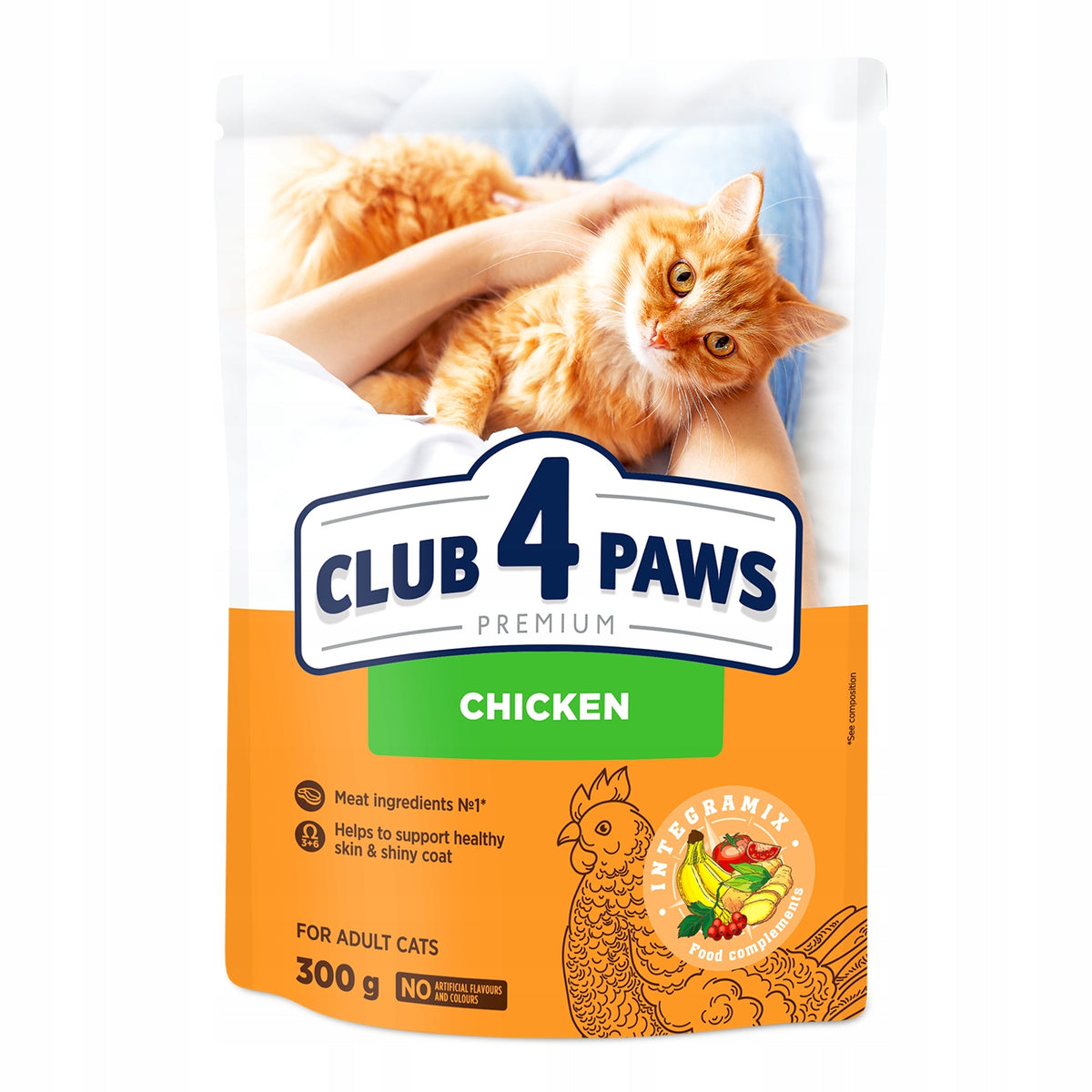 CLUB 4 PAWS Premium Chicken 300g