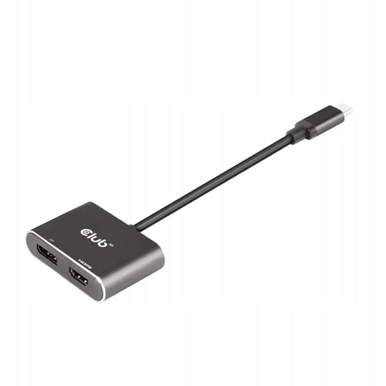 CLUB3D CSV-1552 adaptér/kabel USB-C na HDMI + DisplayPort