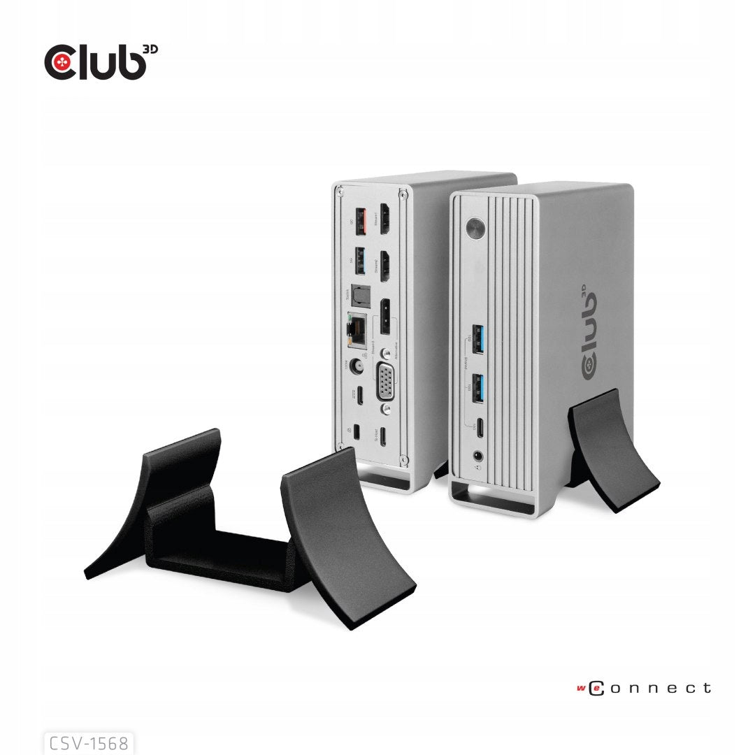 CLUB3D CSV-1568 Dokovací stanice USB 3.2 Gen 2 (3.1 Gen 2) Typ...