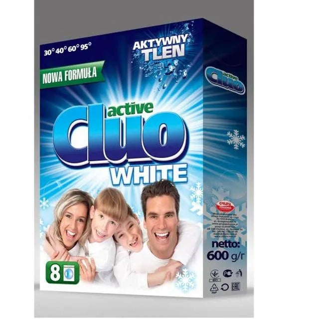 CLUO Washing powder active formula BIEL, 600 g