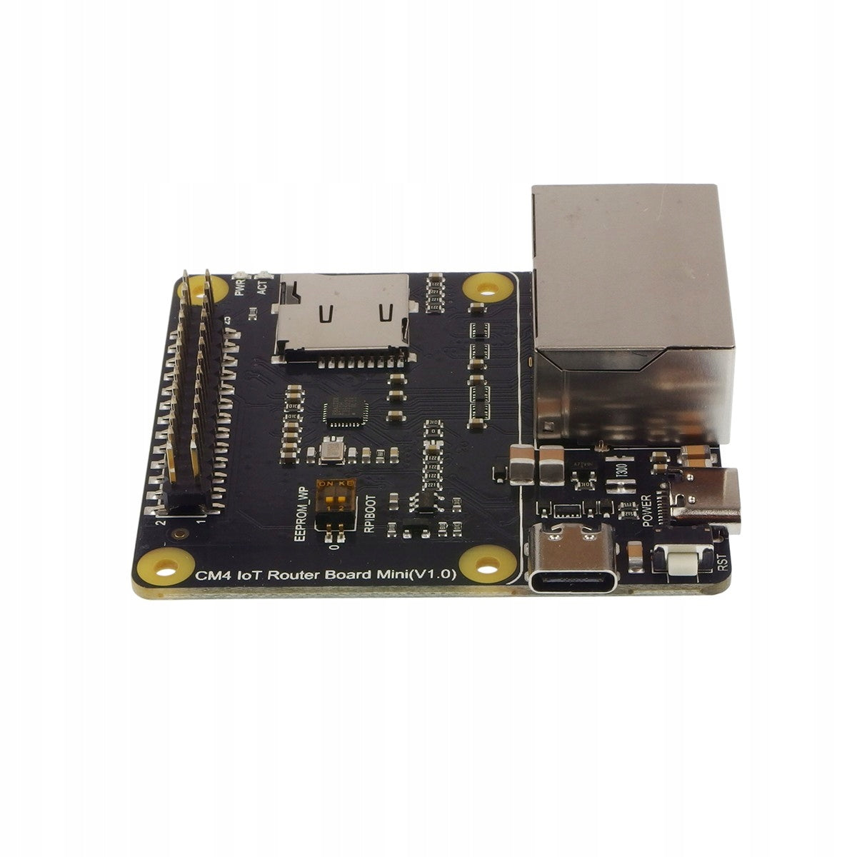 CM4 Gigabit Router Carrier - base plate for Raspberry Pi CM4 modules Manufacturer DFRobot