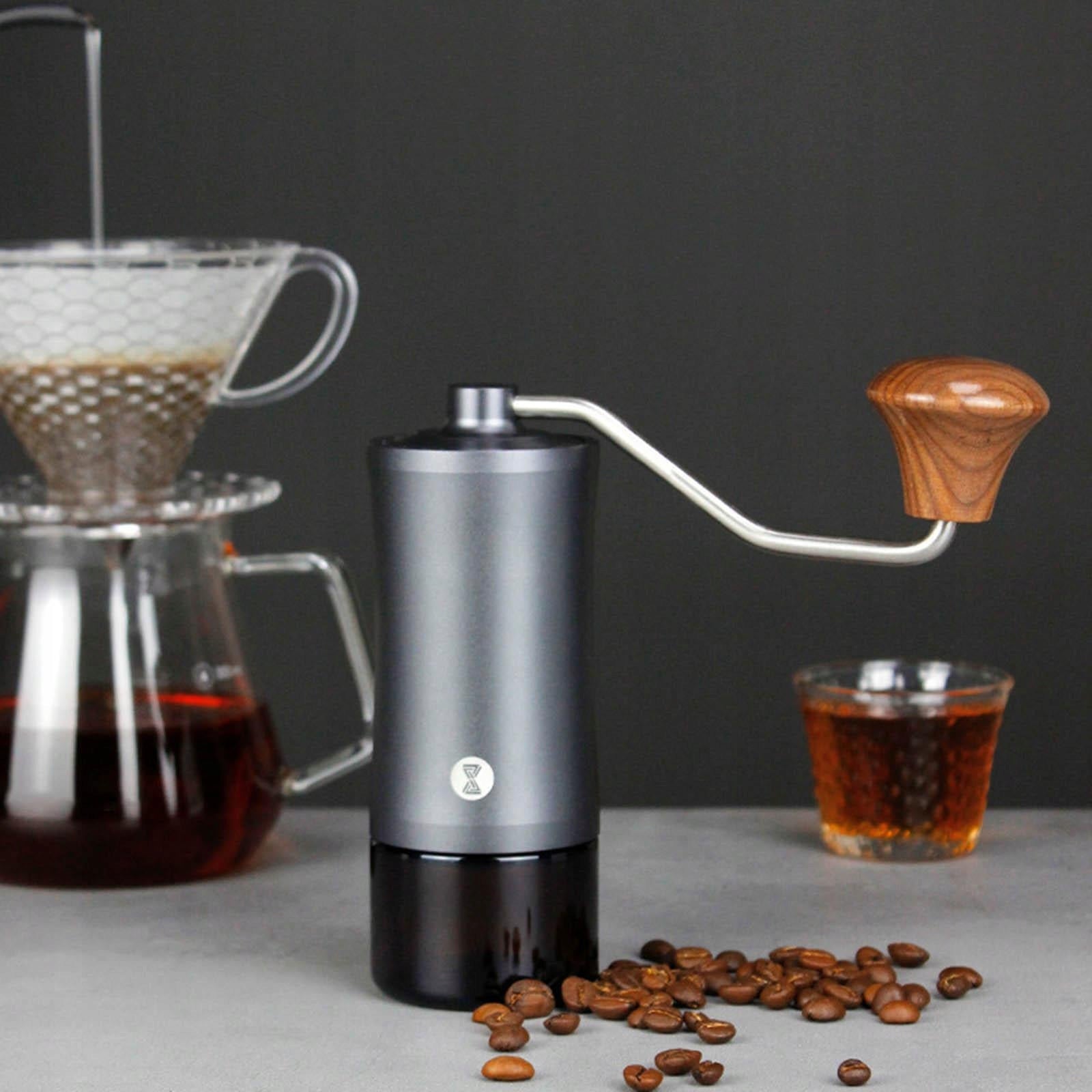 CNC Conical Stainless Steel Burr Grinder Adjustable Finely Setting Manual Kind steam juicer