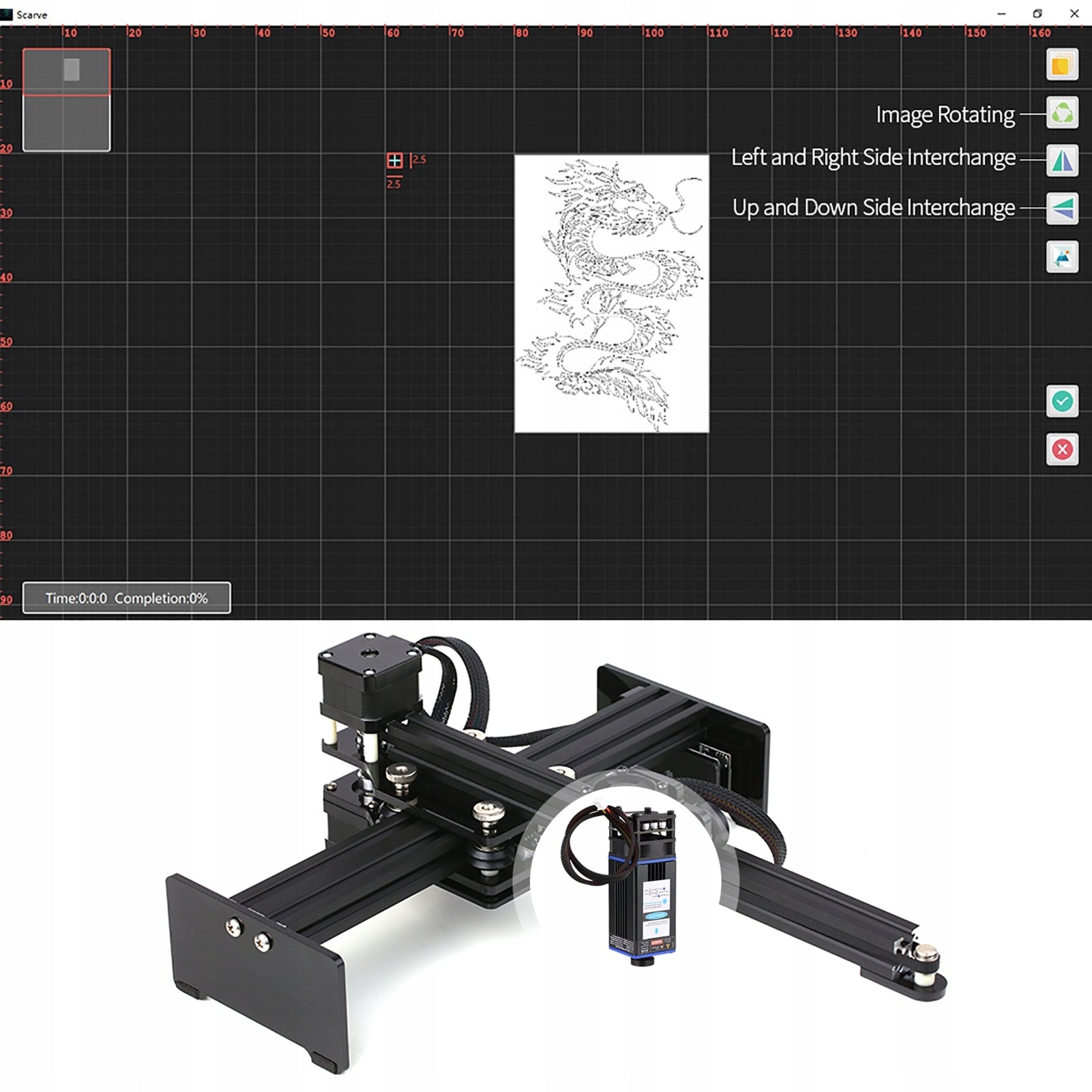 CNC Engraving Kit Portable Engraving Machine One KK Printing technology other