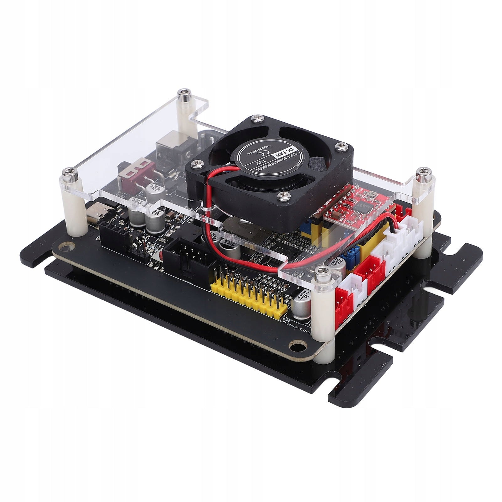 CNC Engraving Machine Control Board With 2 P7 Cooling Fan