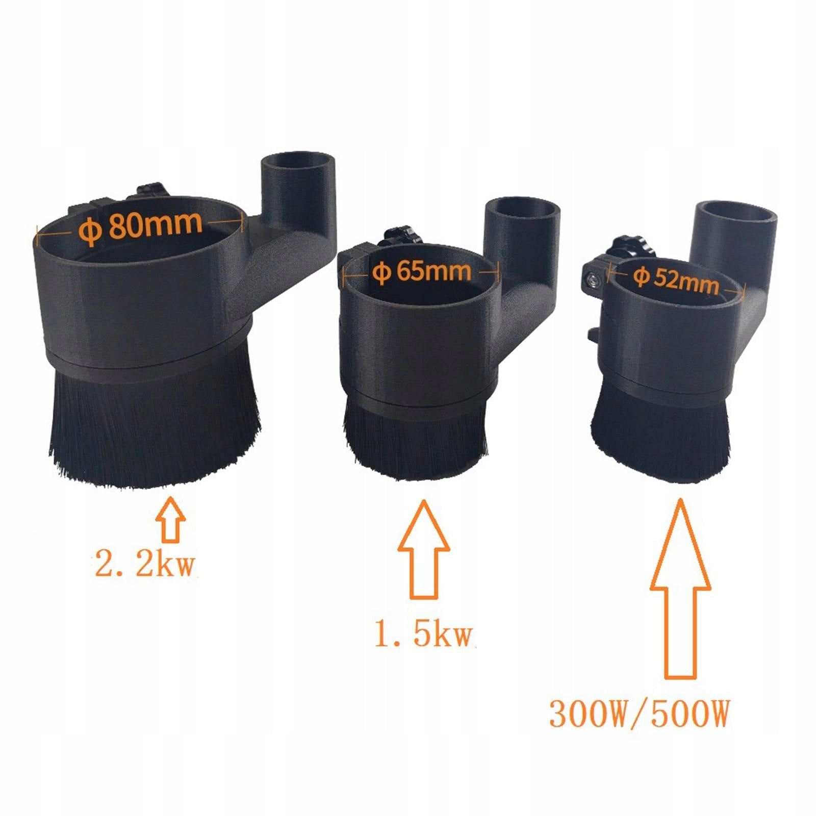 CNC Milling Cutter Dust Brush, Dust Separator, Milling Accessories, 52mm Packaging status original