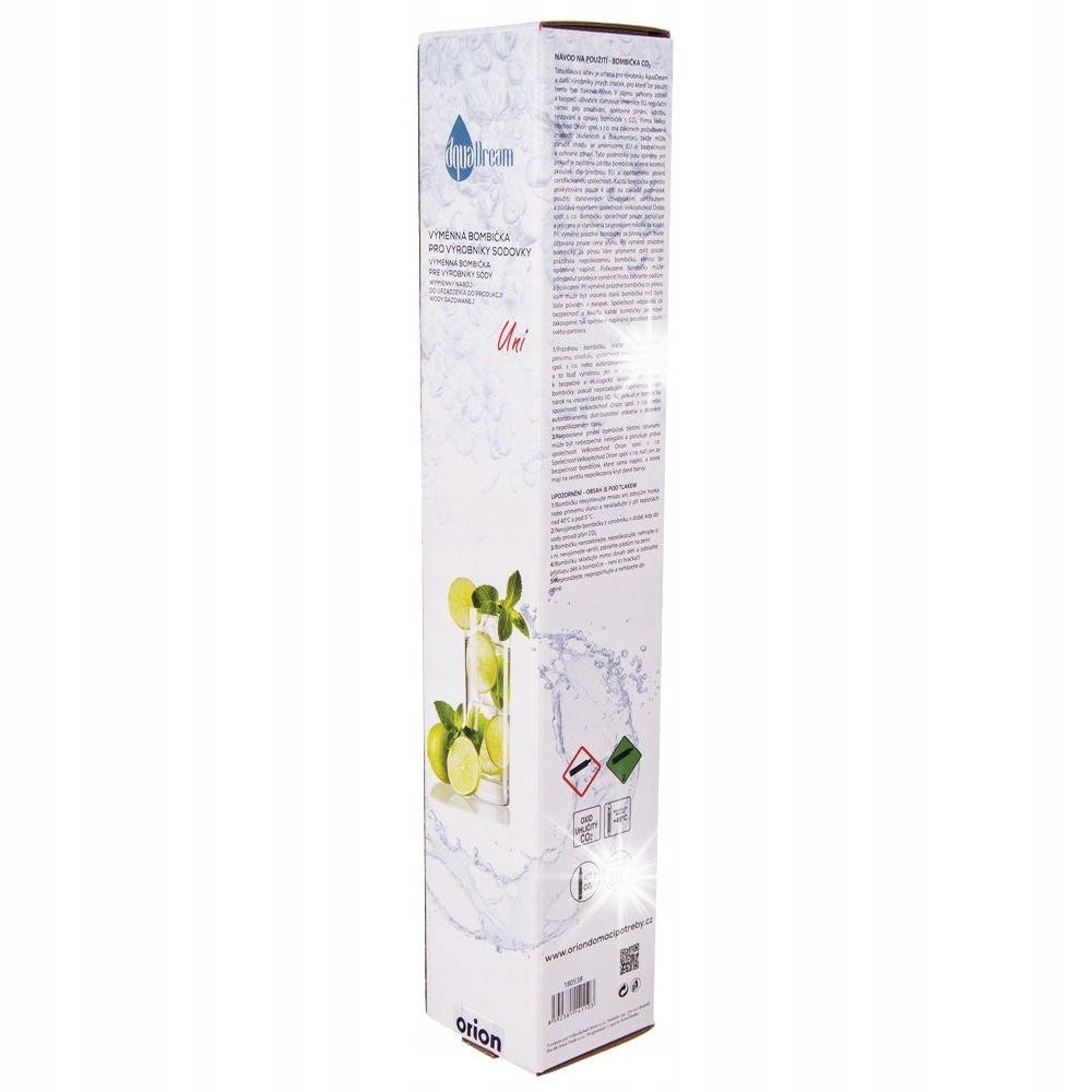 CO2 CARTRIDGE FOR AQUADREAM SATURATOR GAS CYLINDER GAS