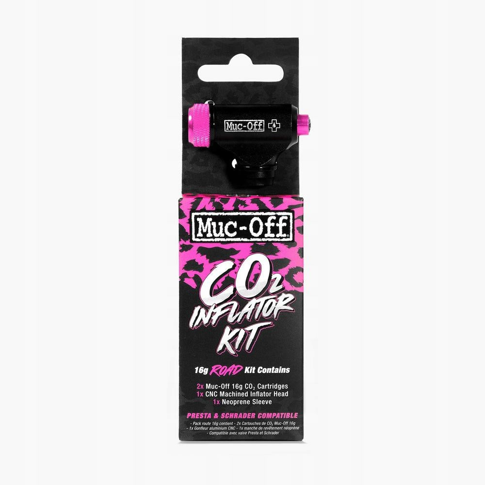 CO2 Cartridge Pump Muc-Off CO2 Road Inflator Kit black