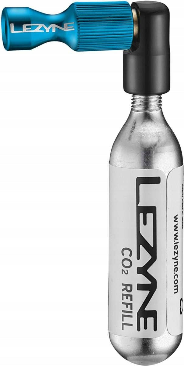 CO2 cartridge pump LEZYNE Trigger Drive cartridge 16gr BLUE Brand Lezyne