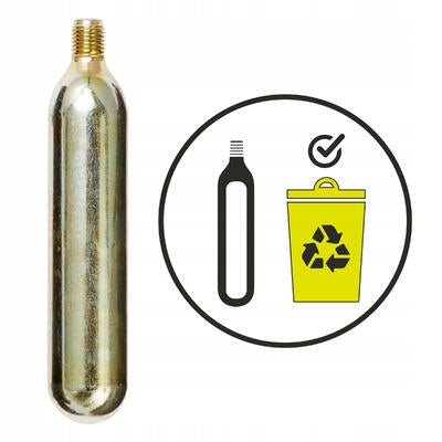 CO2 pump for MTB bike + cartridge 20 g Brand B'TWIN