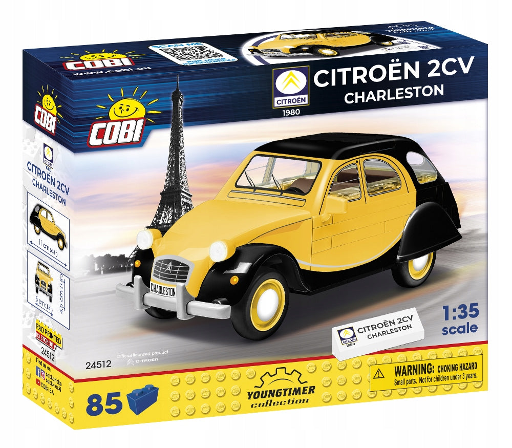Konstrukteur Cobi Citroen 2CV Charleston 1980, 1/35, 24512 