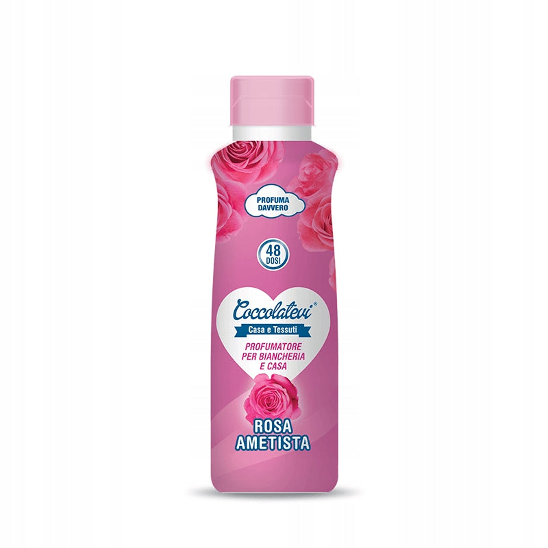 COCCOLATEVI Set - Rinse Liquid + Laundry Perfume Rose Packaging status original