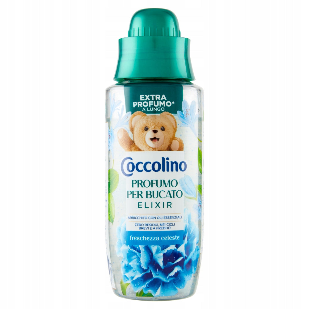 COCCOLINO Italian Perfume for washing Bucato Elixir Preschezza Celeste 342ml