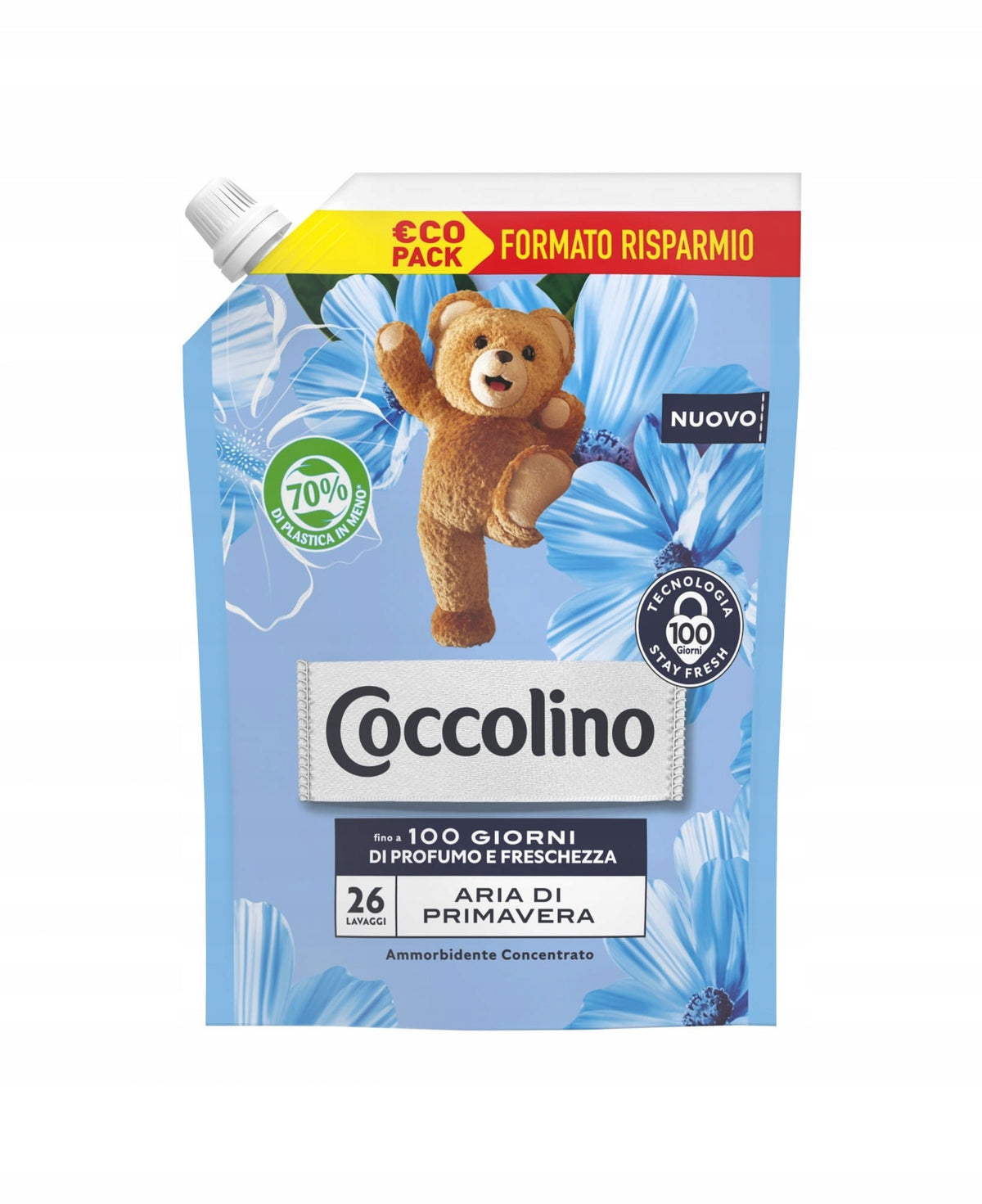 COCCOLINO RINSE CONCENTRATE SUPPLEMENT 26 RINSES