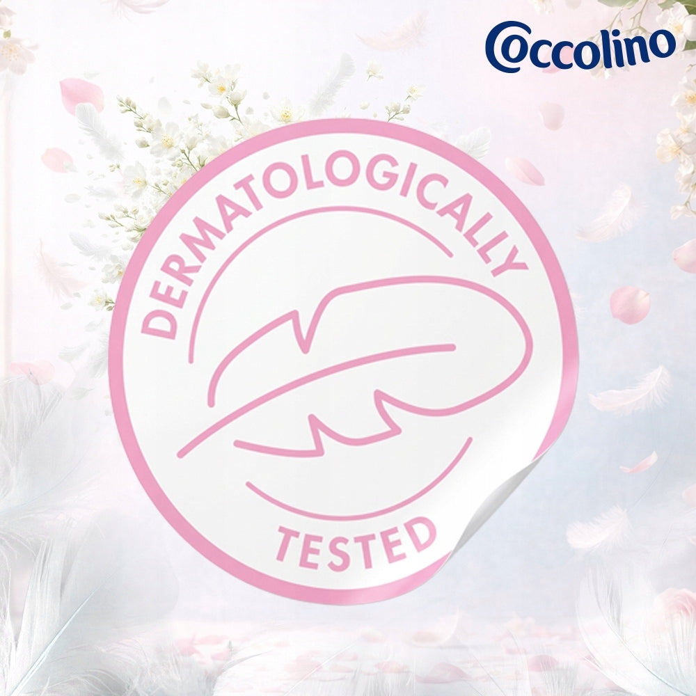 COCCOLINO SENSITIVE ROMANTIC ROSE - FABRIC SOFTENER, 74 WASHES (1702ML) Brand Coccolino