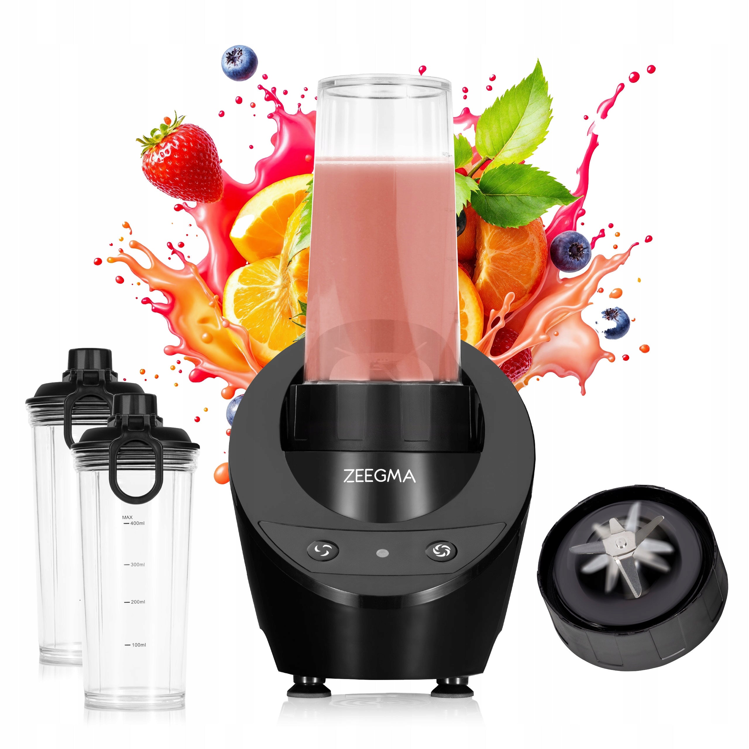 COCKTAIL FRUIT VEGETABLE JUICE BLENDER CRUSHES ICE COFFEE GRINDER