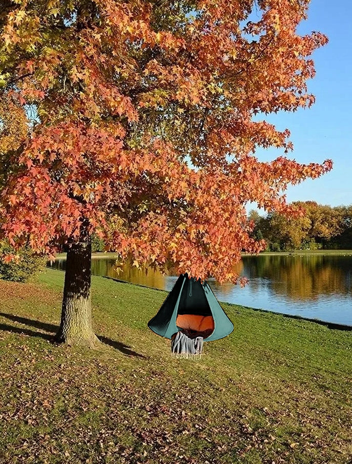 COCOON HANGING TENT FOR CHILDREN SWING NEST FOR GARDEN ROOM 100x110 Material width 100 cm