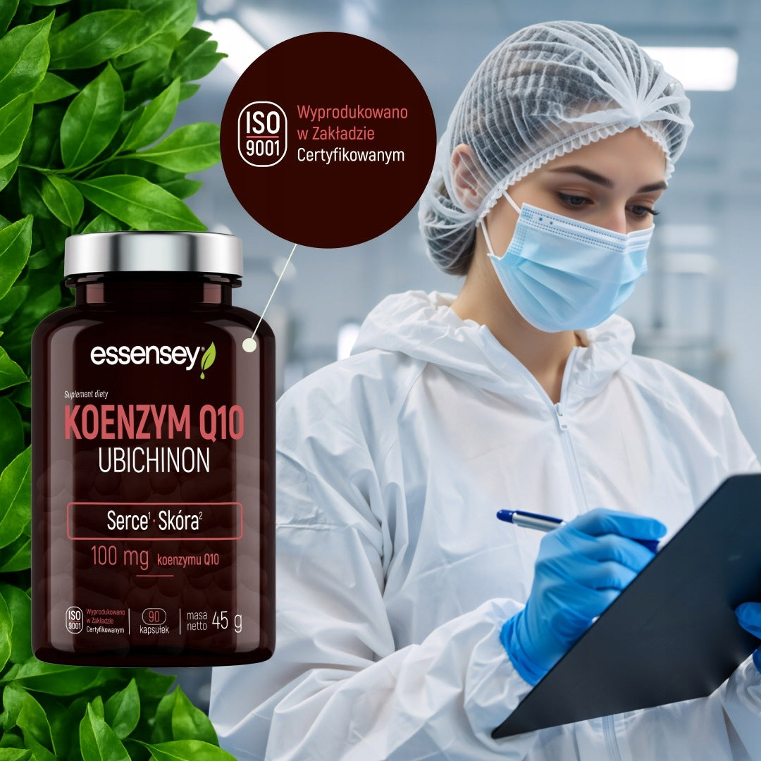 COENZYME Q10 100 mg Heart Complex Blood Vessels Skin - Ubiquinone Expiration date at least 1 year from the date of purchase