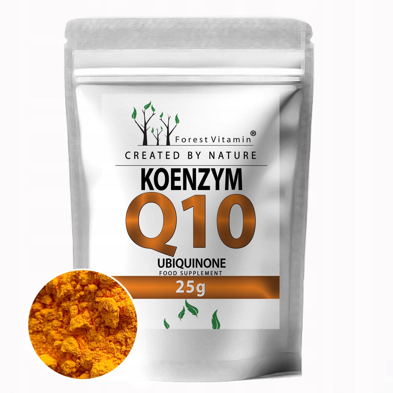 COENZYME Q10 25g / Ubiquinone PURE POWDER HEART + LABORATORY TESTS