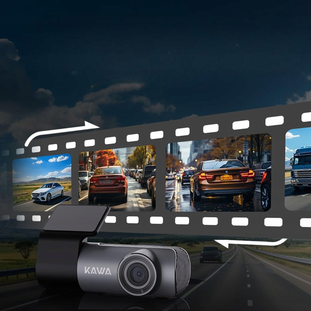 COFFEE Car Camera Video Recorder 1296P WiFi 360° 145° 24H G-Sensor Brand no brand