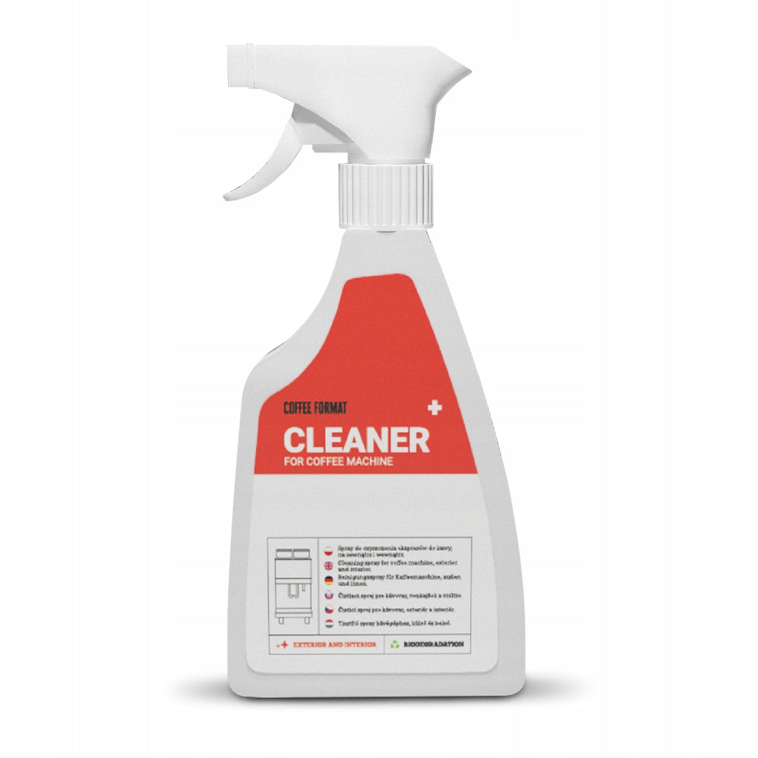 COFFEE FORMAT Cleaner+ Spray Cleaner 500 ml Packaging status original
