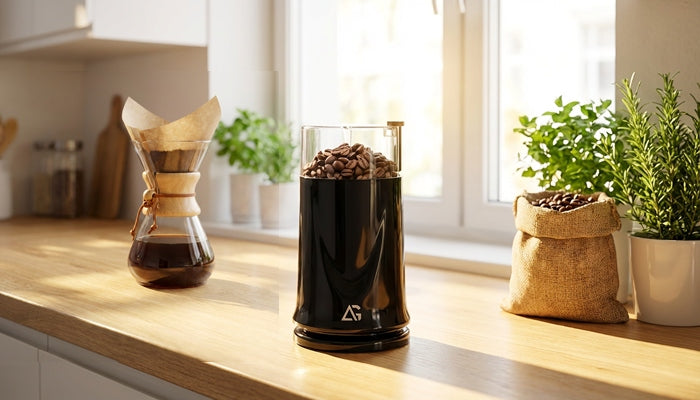 COFFEE GRINDER NUT SPICE GRINDER ELECTRIC EFFICIENT POWERFUL Manufacturer code CZARNY STAL EKSPRES PIEPRZU OSTRZE KRUSZY