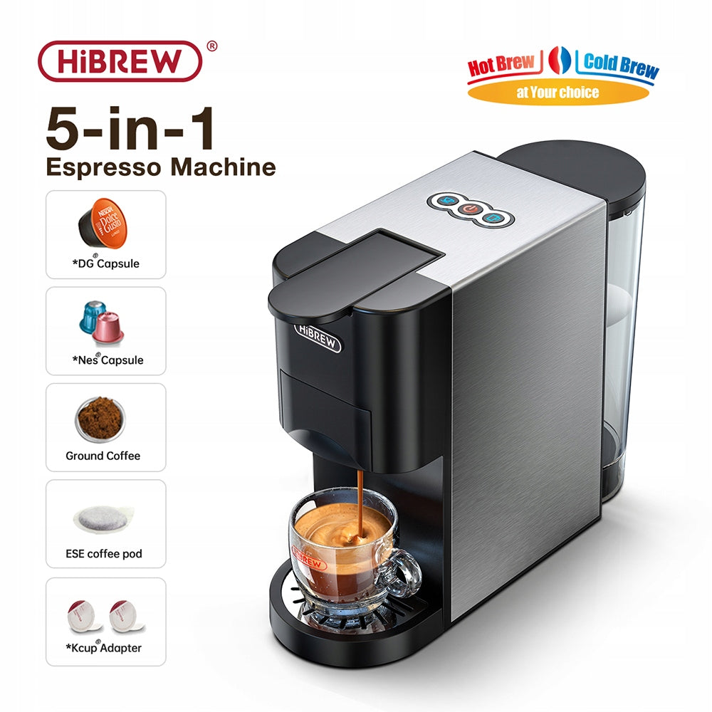 COFFEE MAKER 5 IN 1 1450W 19 BAR DRYING PROTECTION HiBREW H3A EAN (GTIN) 0770913341629