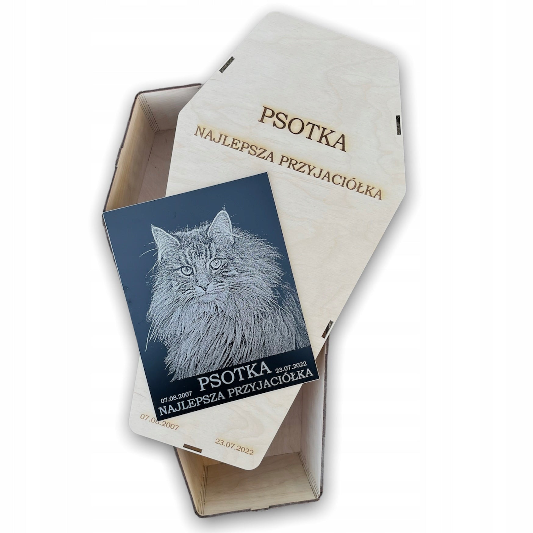COFFIN FOR A PET CAT DOG HAMSTERS PARROTS 46х25х15cm Kind other