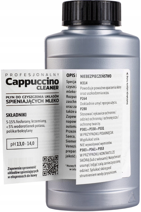 COFFIX CAPPUCCINO CLEANER FOR MILK CIRCUITS 2x250 ML EAN (GTIN) 5904915136364