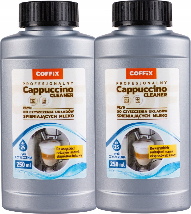 COFFIX CAPPUCCINO CLEANER FOR MILK CIRCUITS 2x250 ML