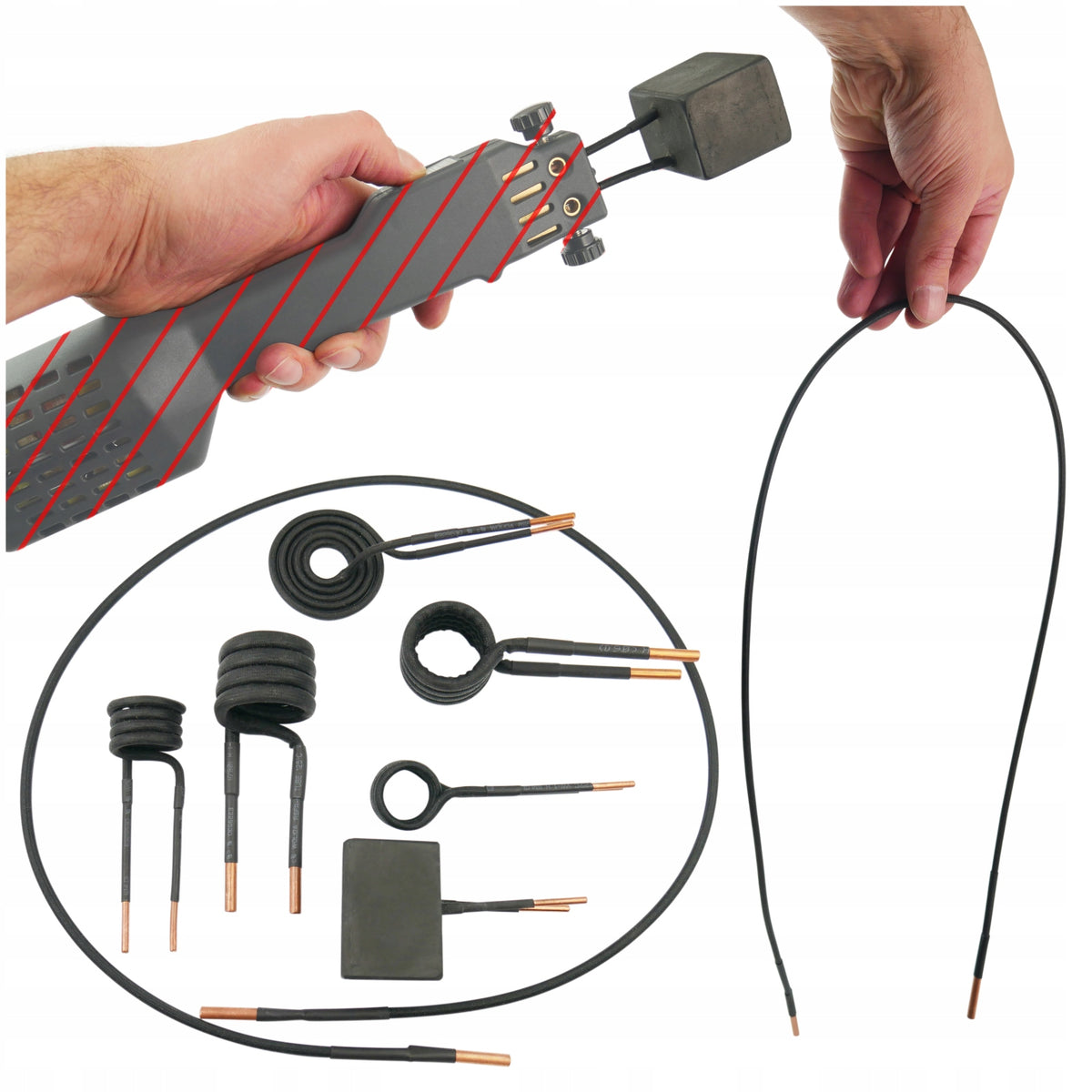 COILS FOR INDUCTION HEATER 7pcs coil SIDE string 93cm PDR