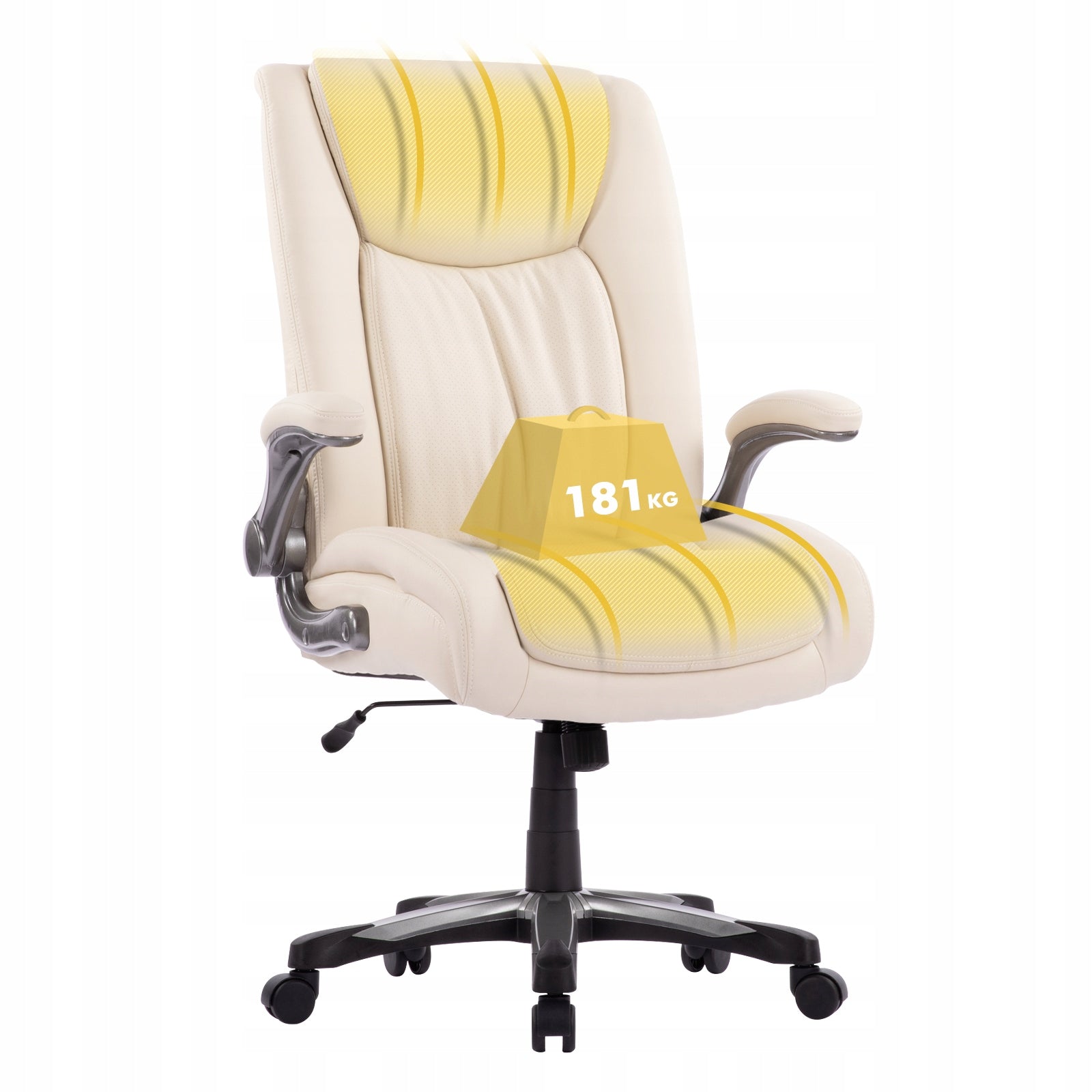 COLAMY Big Tall Office Chair 400lbs Large Heavy Duty High Back Executive
