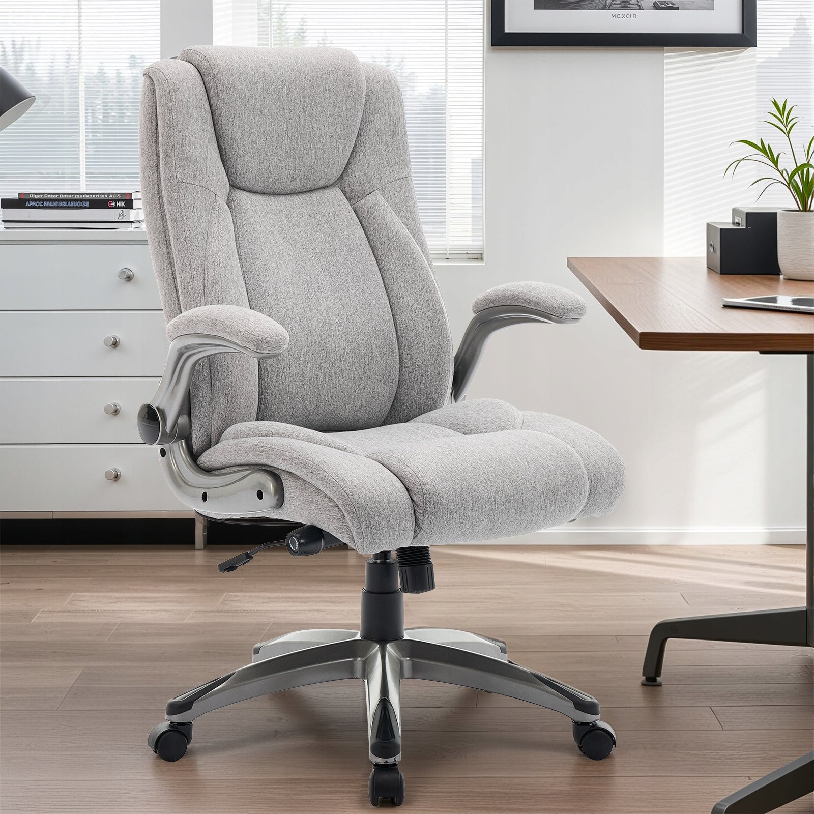 COLAMY Ergonomic Executive Office Chair with Adjustable Lumbar Suppor Packaging status original