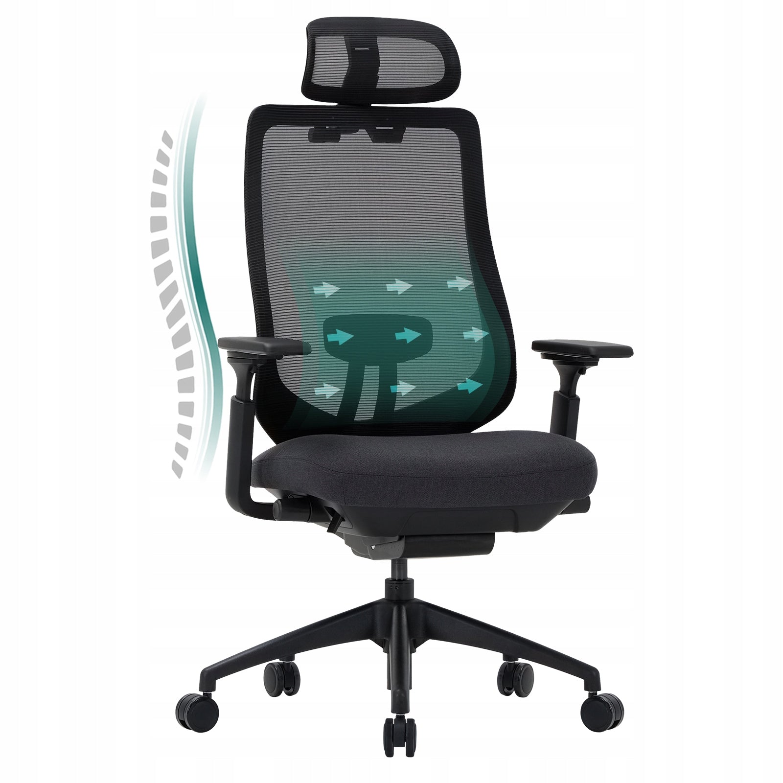 COLAMY Ergonomic Mesh Office Chair High Back Executive Desk Chair