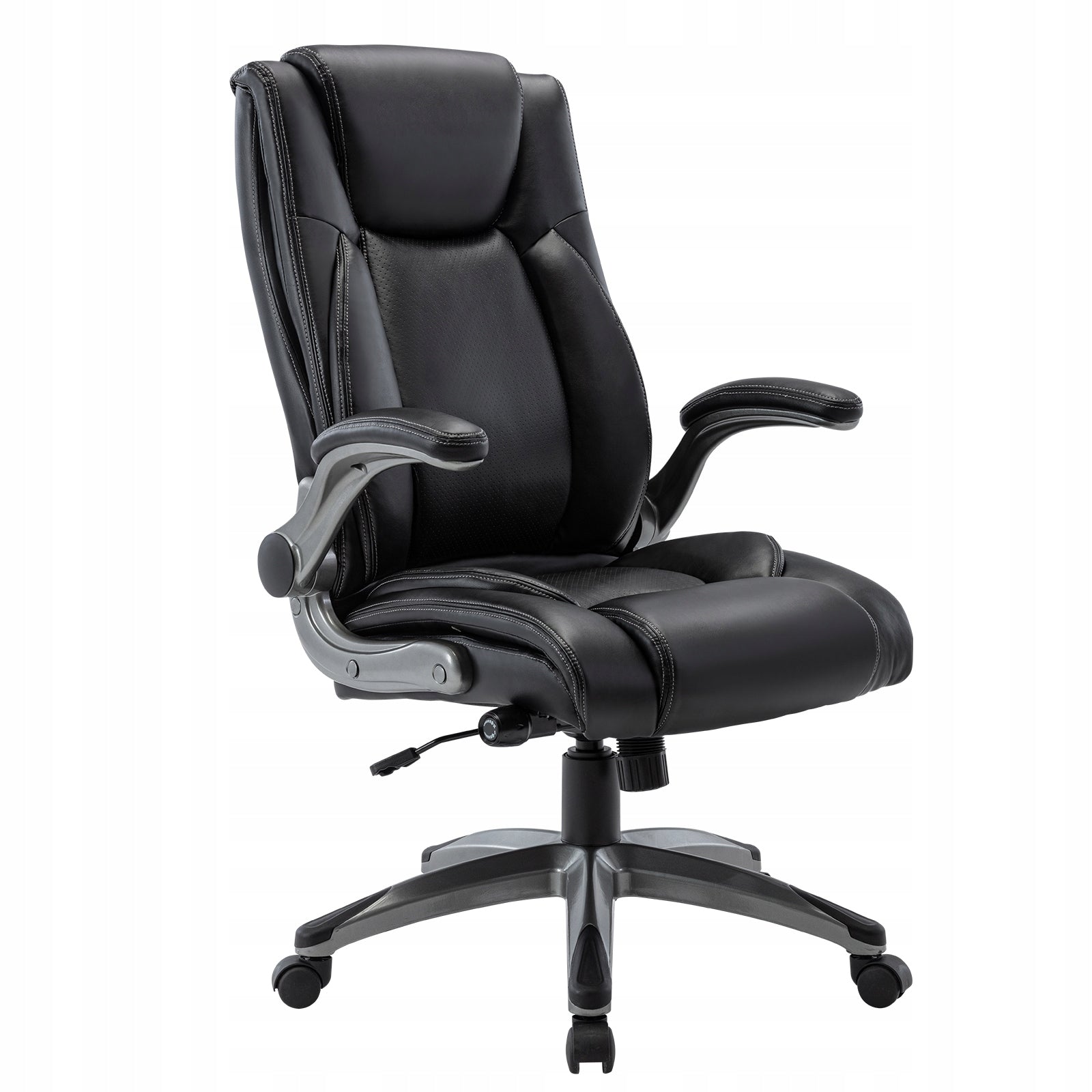 COLAMY Ergonomic Office Chair High Back Leather Desk Chair