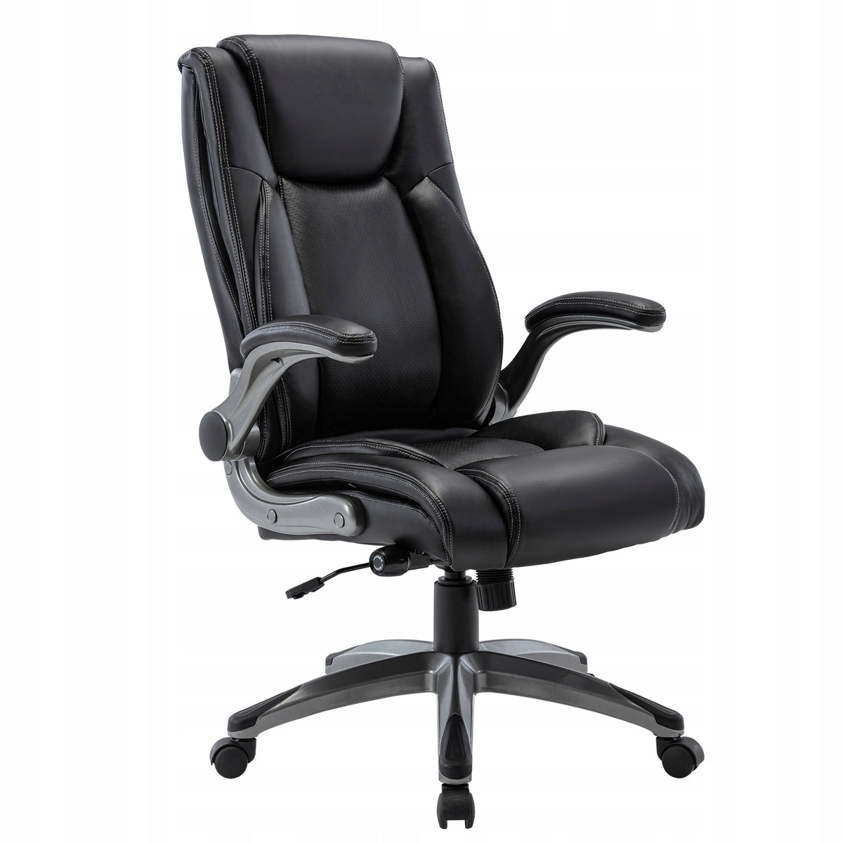 COLAMY Ergonomic Office Chair High Back Leather Desk Chair
