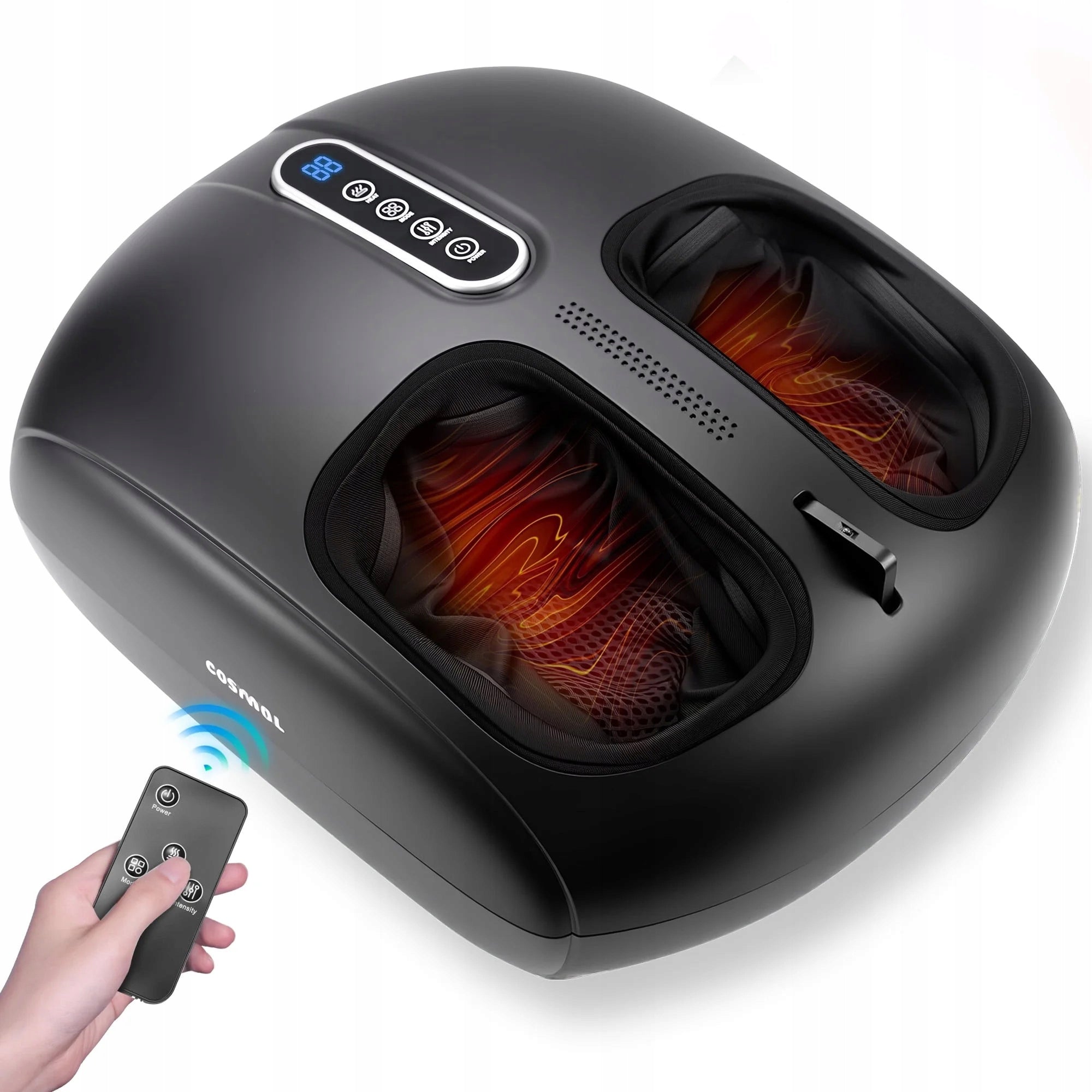 COLD FOOT MASSAGER SHIATSU spur PAIN NUMBNESS STROKE heat therapy 6D